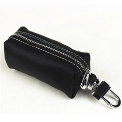 Leather Key Holder Organizer Housekeeper Keychain Pouch