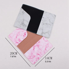 Waterproof Leather Passport Holder Document Cover