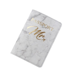 Waterproof Leather Passport Holder Document Cover