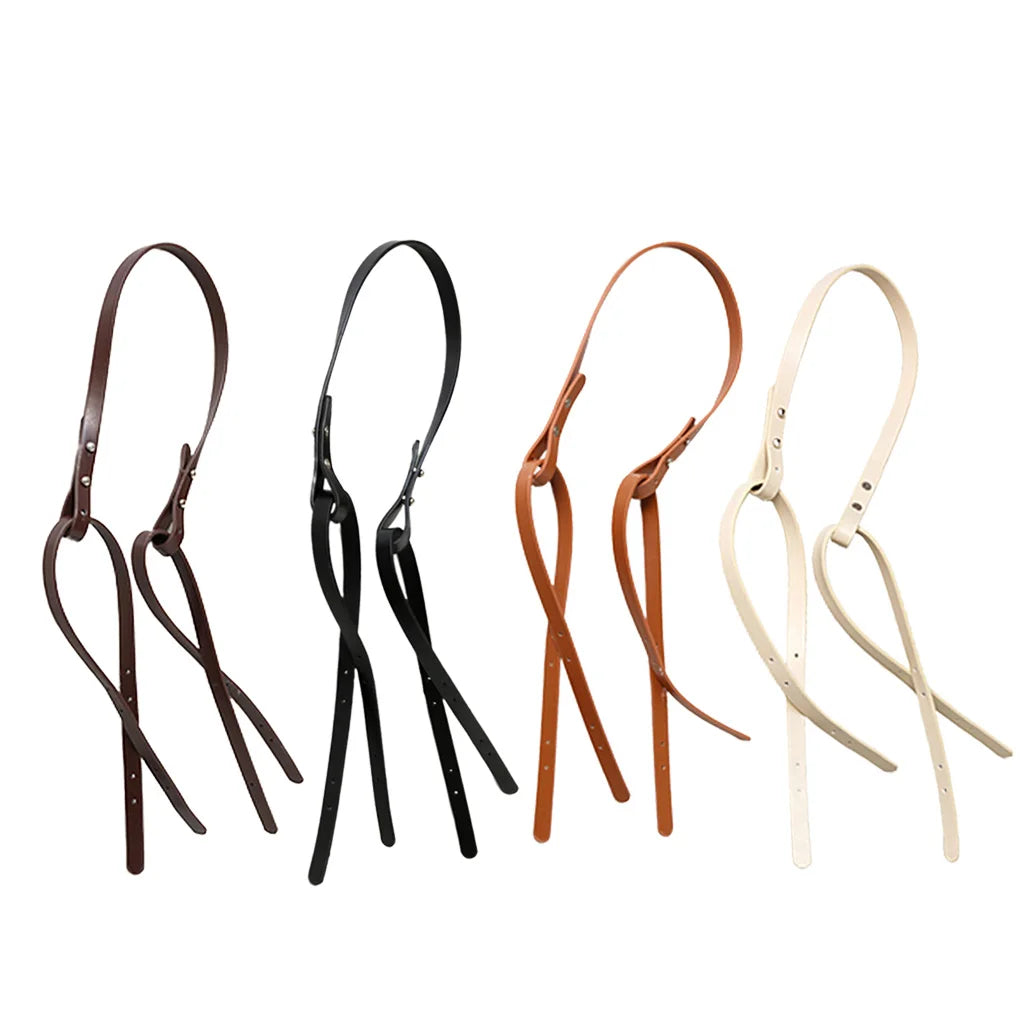 Leather Purse Straps Detachable Handbag Replacement Handles