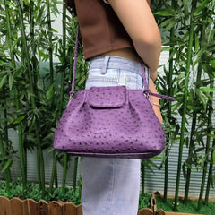 Crocodile Lady Hobo Handbag for Autumn and Winter