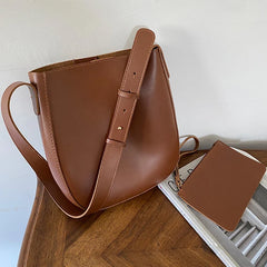 Leather Shoulder Bags Crossbody Messenger Bag Purse Handbag Sac A Main Femme