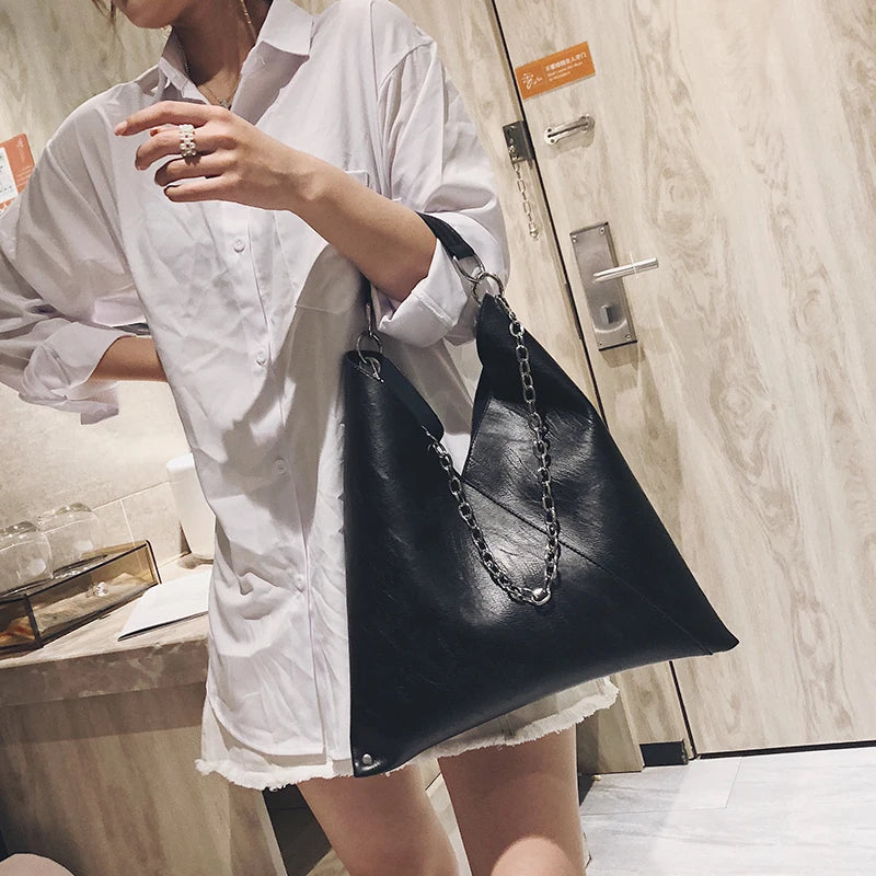 Leather Shoulder Bags for Women Crossbody Bag High Capacity Handbags