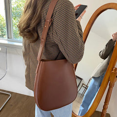 Women's Leather Shoulder Bag Crossbody Messenger Purse Handbag