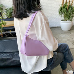 Leather Women Bag Underarm Bag High Shoulder Bag All-match Handbags