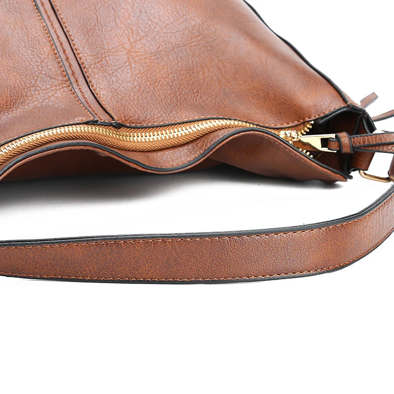 Leather Women Handbags Female Shoulder Bags Purses Large Capacity Tote Bag