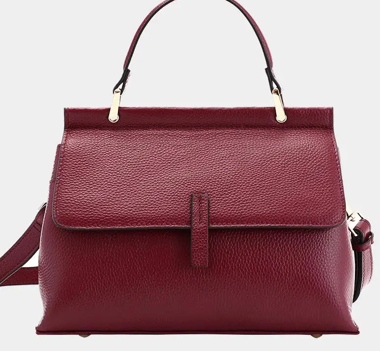 Leather Women's Bag Spring/Summer Shoulder Crossbody Handbag