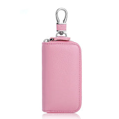 Leather Unisex Key Wallet Multi-function Storage Bag