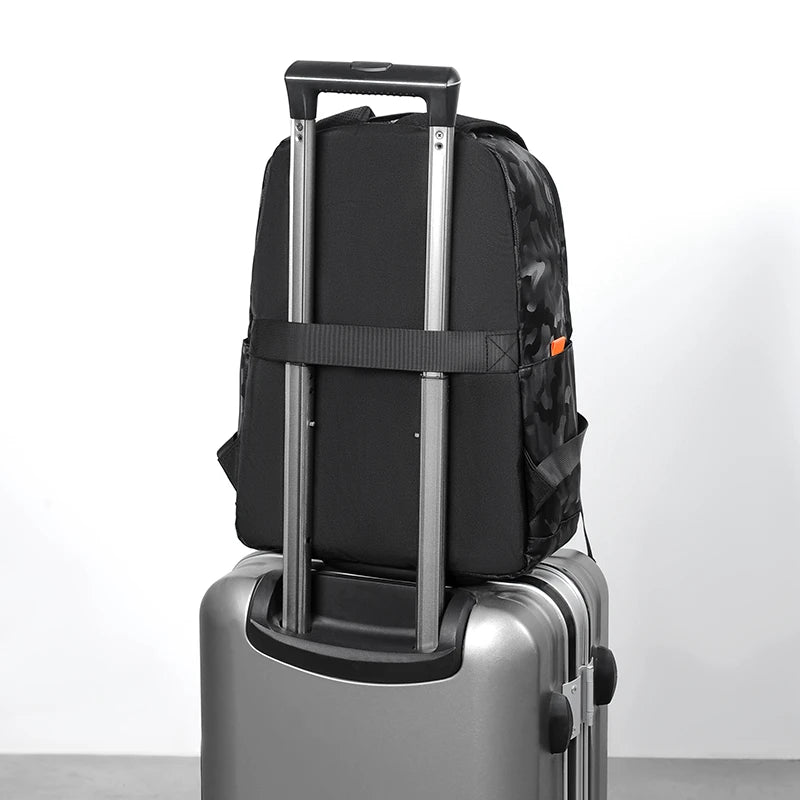 Leisure Laptop Backpack Camouflage Waterproof Travel Bag