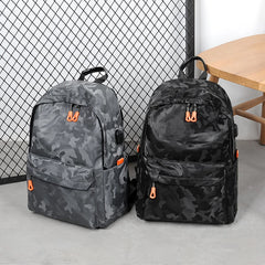 Leisure Laptop Backpack Camouflage Waterproof Travel Bag