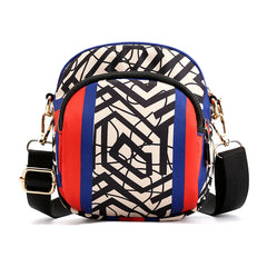 National Printed Women's Shoulder Bag Waist Bag Small Satchel
