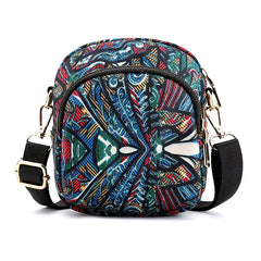 National Printed Women's Shoulder Bag Waist Bag Small Satchel