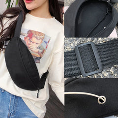 Leopard Print Waist Packs Crossbody Bags for Men Women