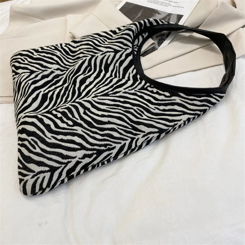 Leopard Print Handbag Women Large Capacity Shoulder Bag Female Summer Travel