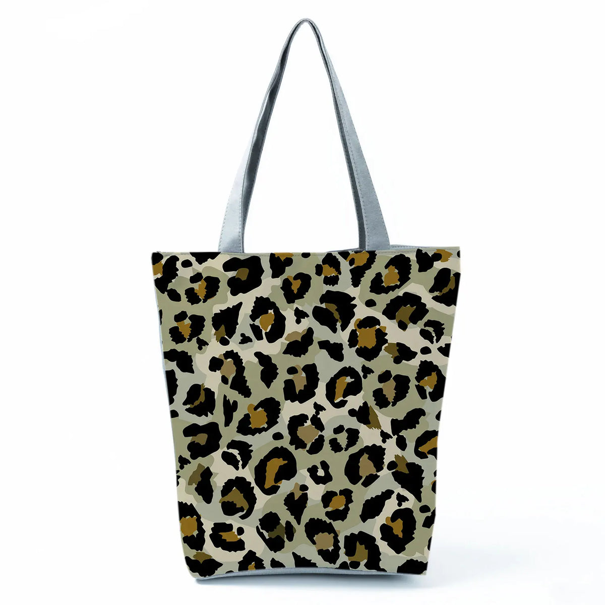 Leopard Snake Print Women's Tote Handbag School Bag Traveling Shoulder Bag