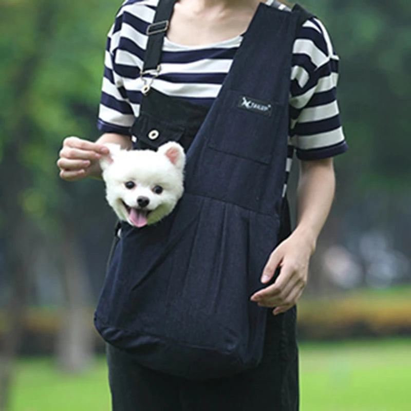 Outdoor Pet Cat Chest Bag Dog Carrier Backpack Travel Front Pack