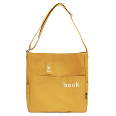 Canvas Shoulder Bag Large Capacity Handbag Women