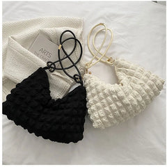 Soft Winter Tote Bag Armpit Bag Women's Handbag