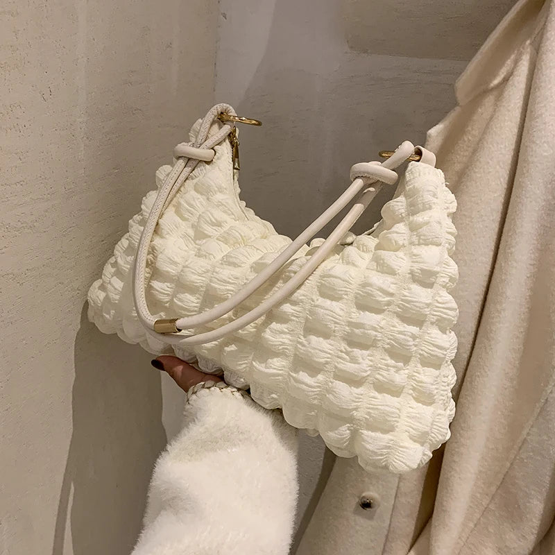 Soft Winter Tote Bag Armpit Bag Women's Handbag