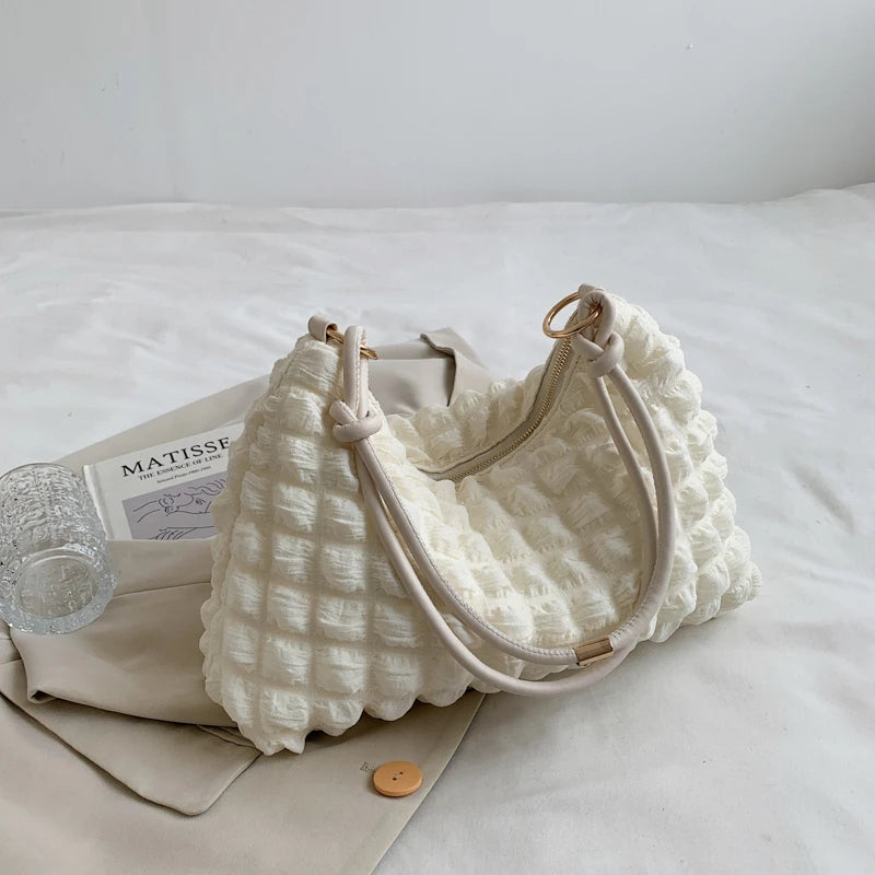 Soft Winter Tote Bag Armpit Bag Women's Handbag