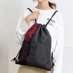 Packable Backpack Casual Unisex Rope Sport Backpack