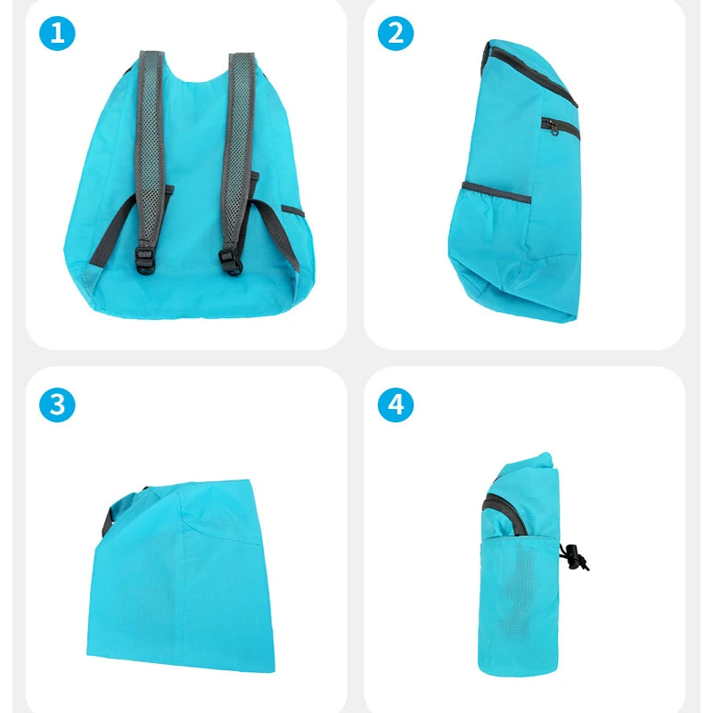 Packable Backpack Foldable Ultralight Outdoor Folding Travel Daypack