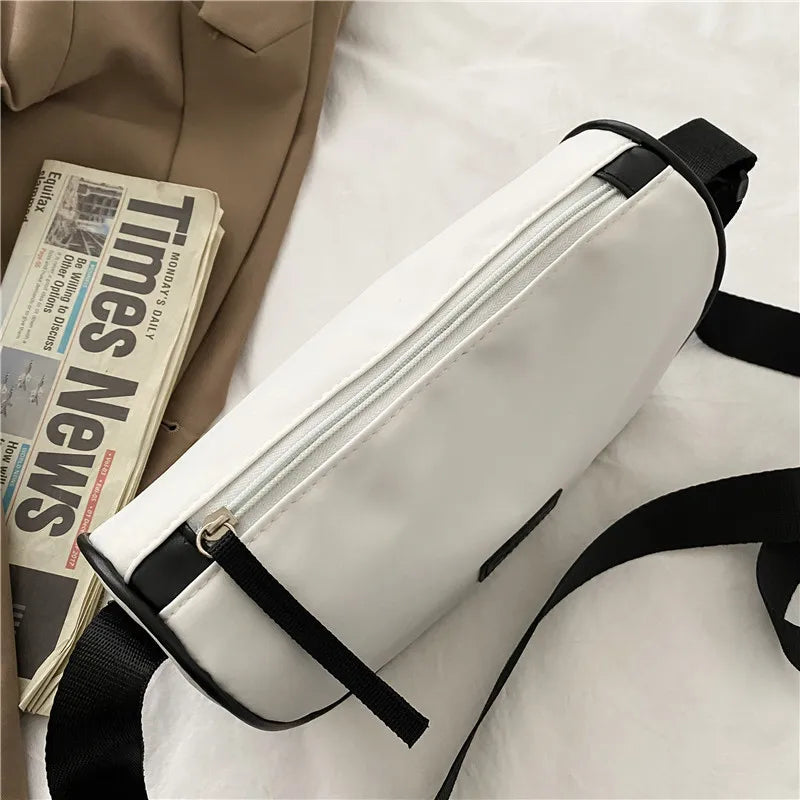 Small Lightweight Shoulder Bag for Women Summer Sports Messenger Waist Bag