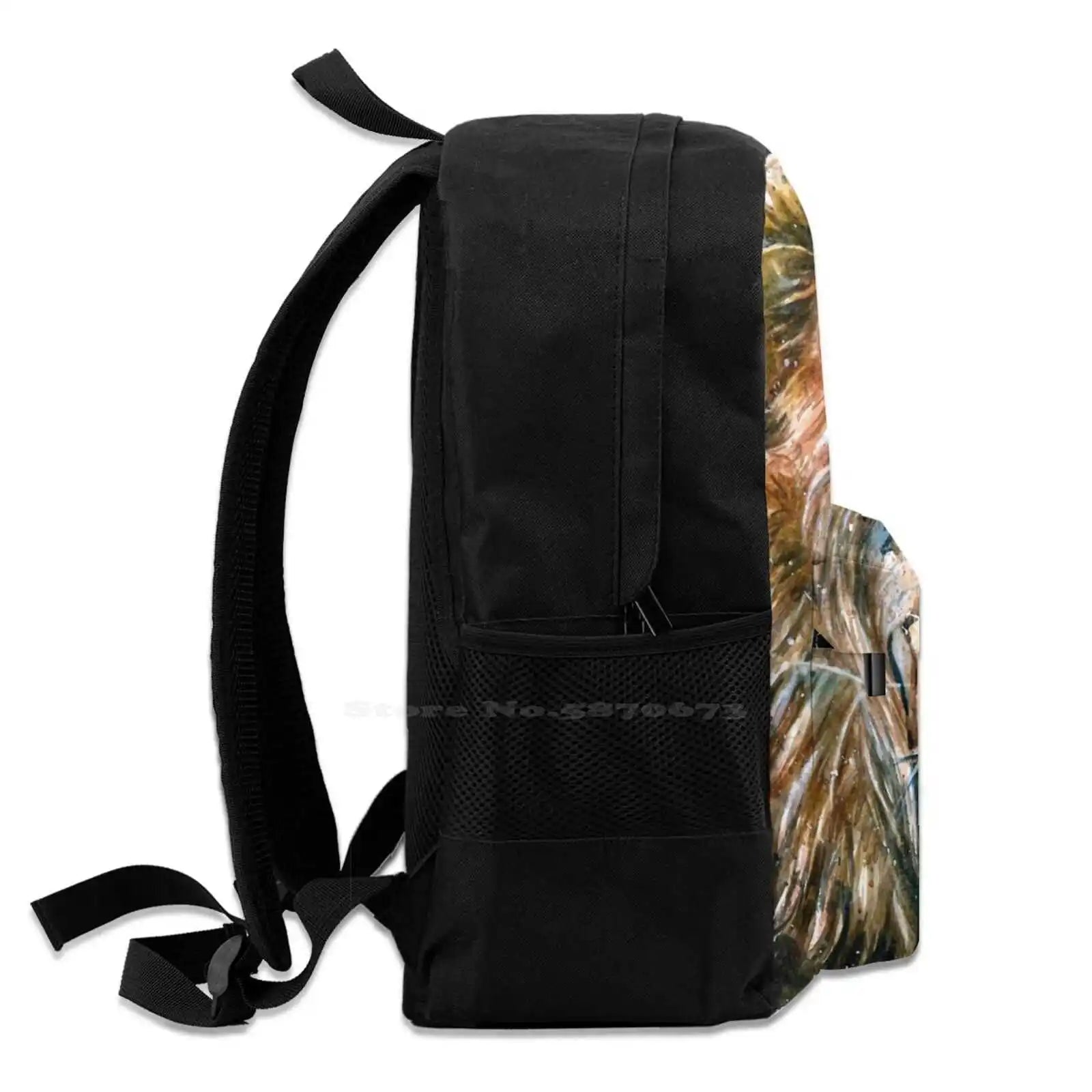 Lion 3 School Bag Big Capacity Backpack Laptop 15 Inch