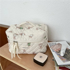 Little Bear Bunny Travel Cosmetic Bag Large Toiletry Bags Female Beauty Case