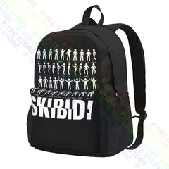 Skibidi Dance Routine Challenge Backpack Hot Beach Bag