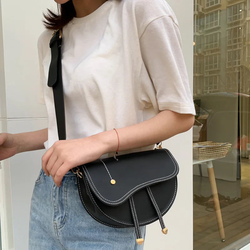Vintage Casual Saddle Bag Mini Crossbody Bags