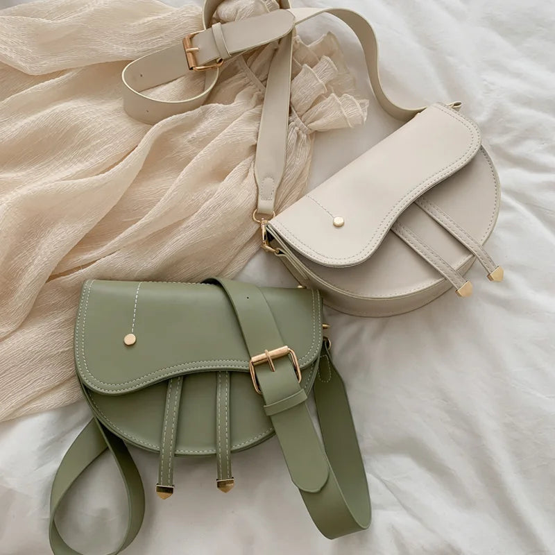 Vintage Casual Saddle Bag Mini Crossbody Bags