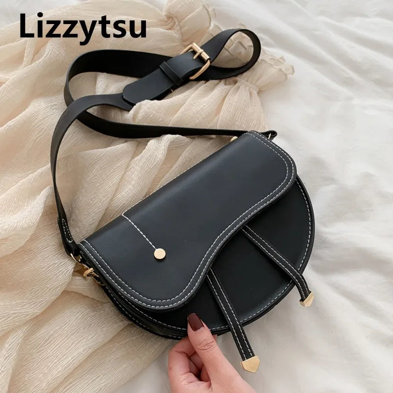 Vintage Casual Saddle Bag Mini Crossbody Bags