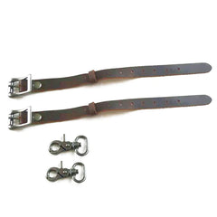 Motorcycle Bag Strap Leather Belt Wear-resistant Bike Bag Belt