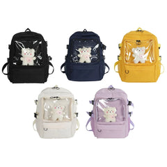 Lolita Bag Backpack Teenage Girls Schoolbag Ladies Student Nylon Daypack