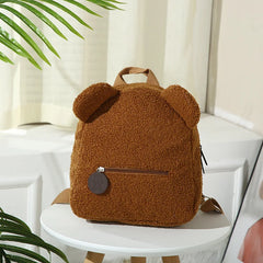 Lightweight Bear Toddler Backpack - Preschool Bag