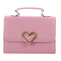 Love Button Shoulder Bag Small Square Bag Crossbody