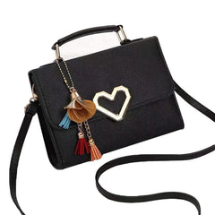 Love Button Shoulder Bag Small Square Bag Crossbody