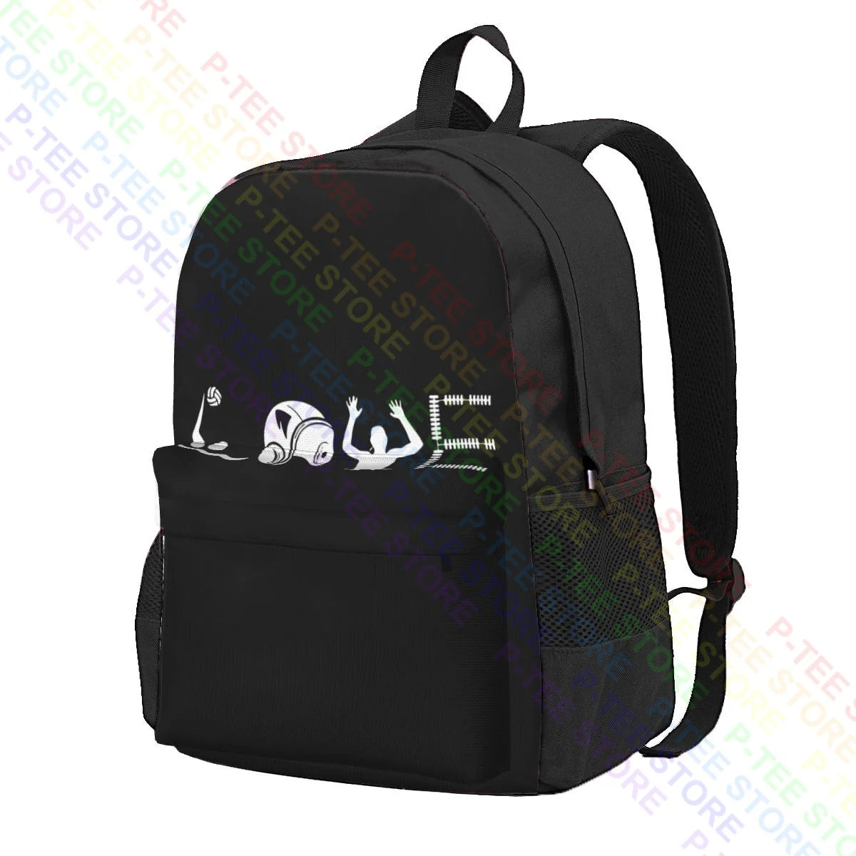 Love Water Polo Coye Large Capacity Backpack Schoolbag