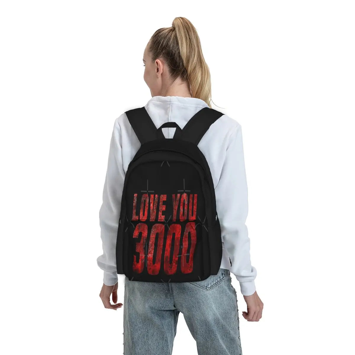 Love You 3000 2 Backpacks Men's & Women's Bags For Girls