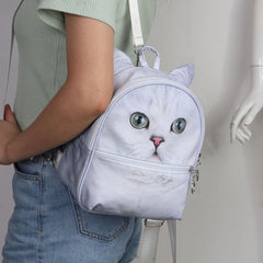 3D Animal Print Mini Backpack Lightweight Daypack Schoolbag Gift