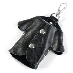 Second Layer Cow Leather Key Holders with Metal Buckle