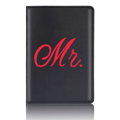 Lover Couple Passport Cover Holder for Travel Gift
