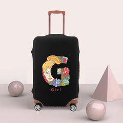 Letter Print Protective Luggage Cover for 18-32 Inch Suitcase