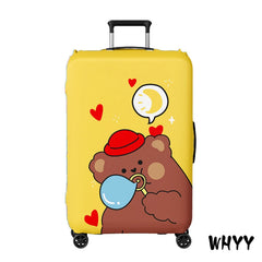 Removeable Elastic Dust Cover Anti-scratch Luggage Cover Travel Accessories