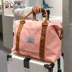 Portable Carry On Luggage Travel Bag Large Capacity for Beach Swimming