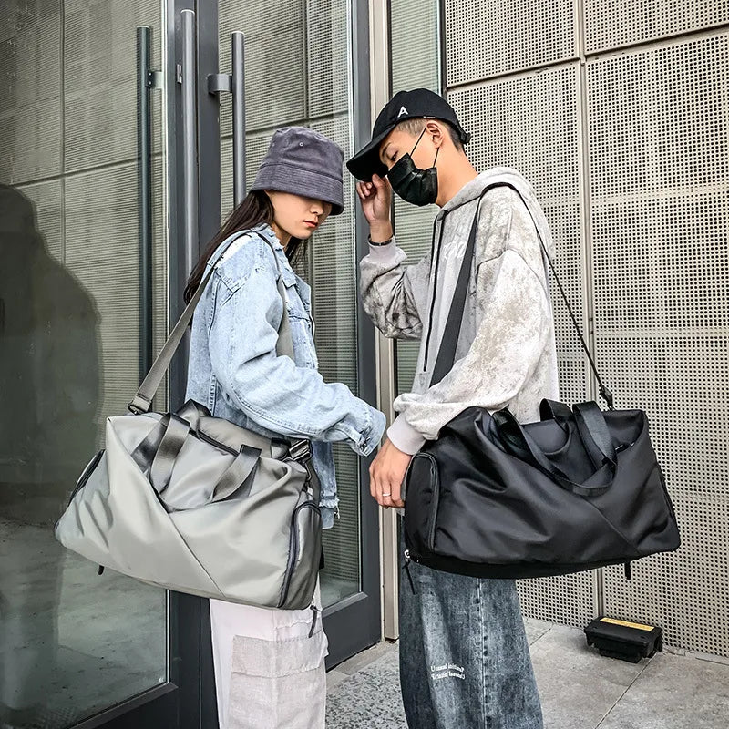 Men's/Women's Multi-Functional Travel Bag with Wet/Dry Separation