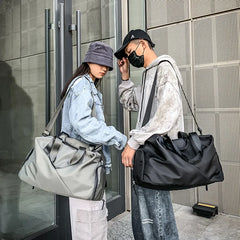 Men's/Women's Multi-Functional Travel Bag with Wet/Dry Separation