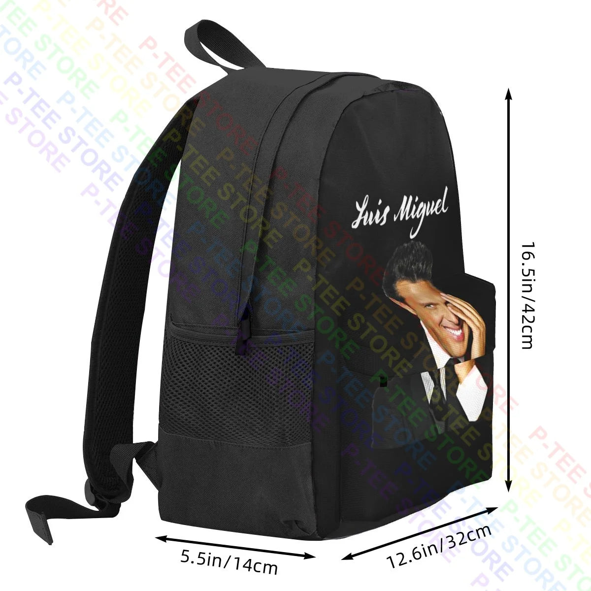 Luis Miguel Singer To Smile In Tour Large Capacity Backpack