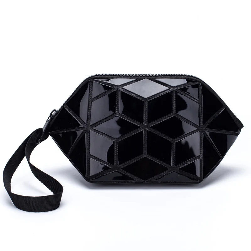 Geometric Cosmetic Bags Makeup Organizer Toiletry Beauty